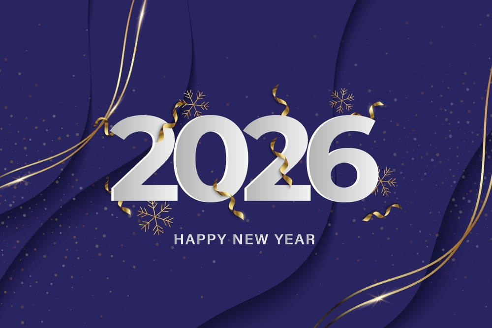 Happy New Year 2026 Celebrating Wallpaper